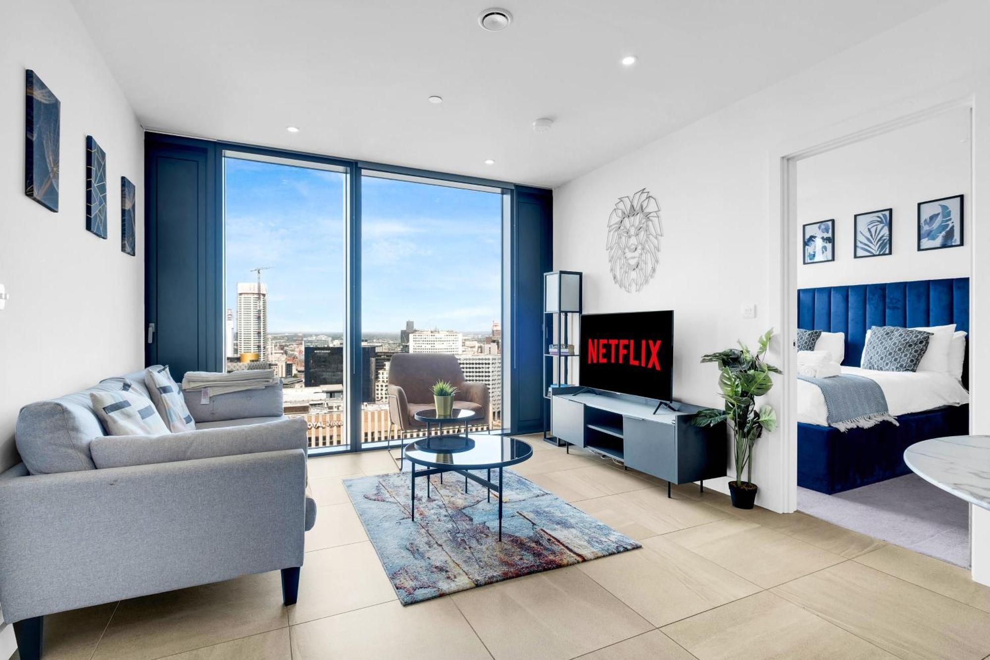 Mercian Luxury Serviced Apartments- Birmingham City Centre - Your Perfect Stay - Gym Rooftop Terrace Cinema Room 외부 사진